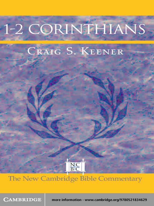 Cover image for 1-2 Corinthians
